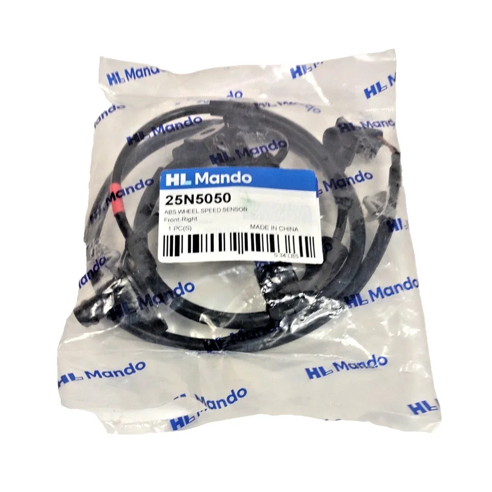 MANDO 25N5050 ABS Wheel Speed Sensor Front Right Hyundai Kia 956712W000